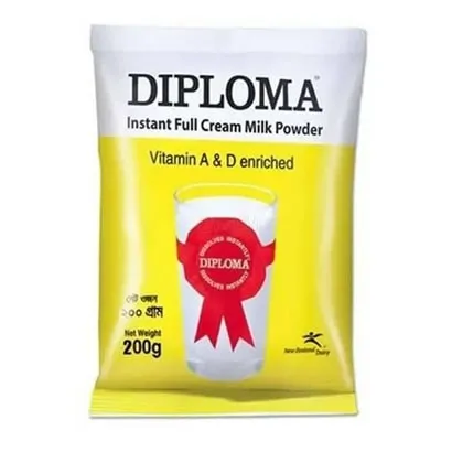 Diploma Instant Full Cream Milk Powder 200 gm
